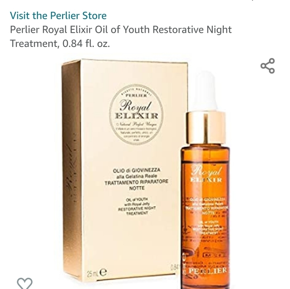 Perlier Royal elixir Oil of youth